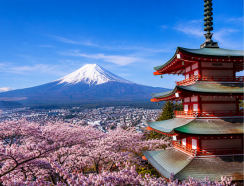 International flight from San Francisco (SFO) to Tokyo(NRT)